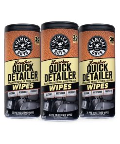 LeatherQuickDetailerWipes3-PackKit