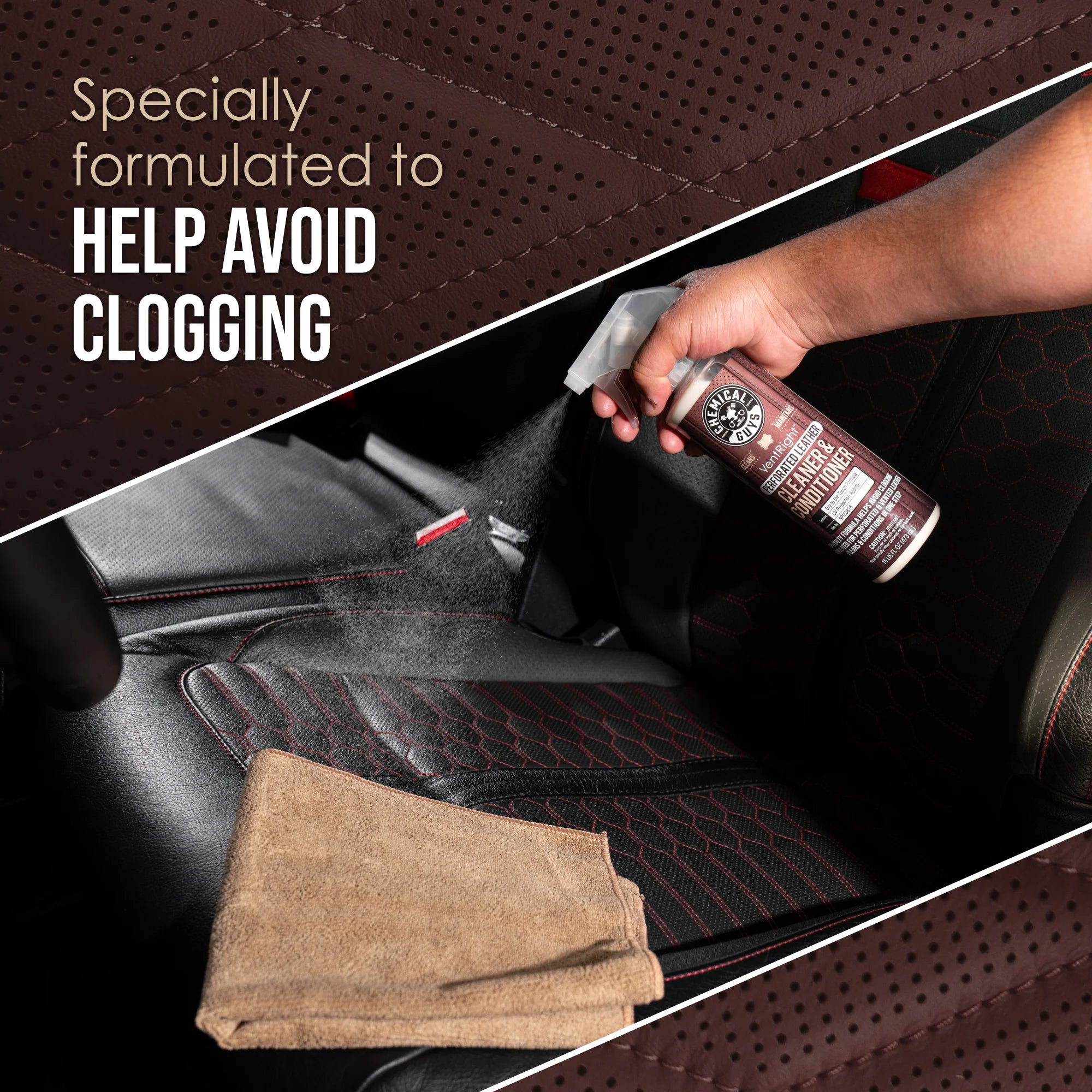 VentRightPerforatedLeatherCleaner - Image 2