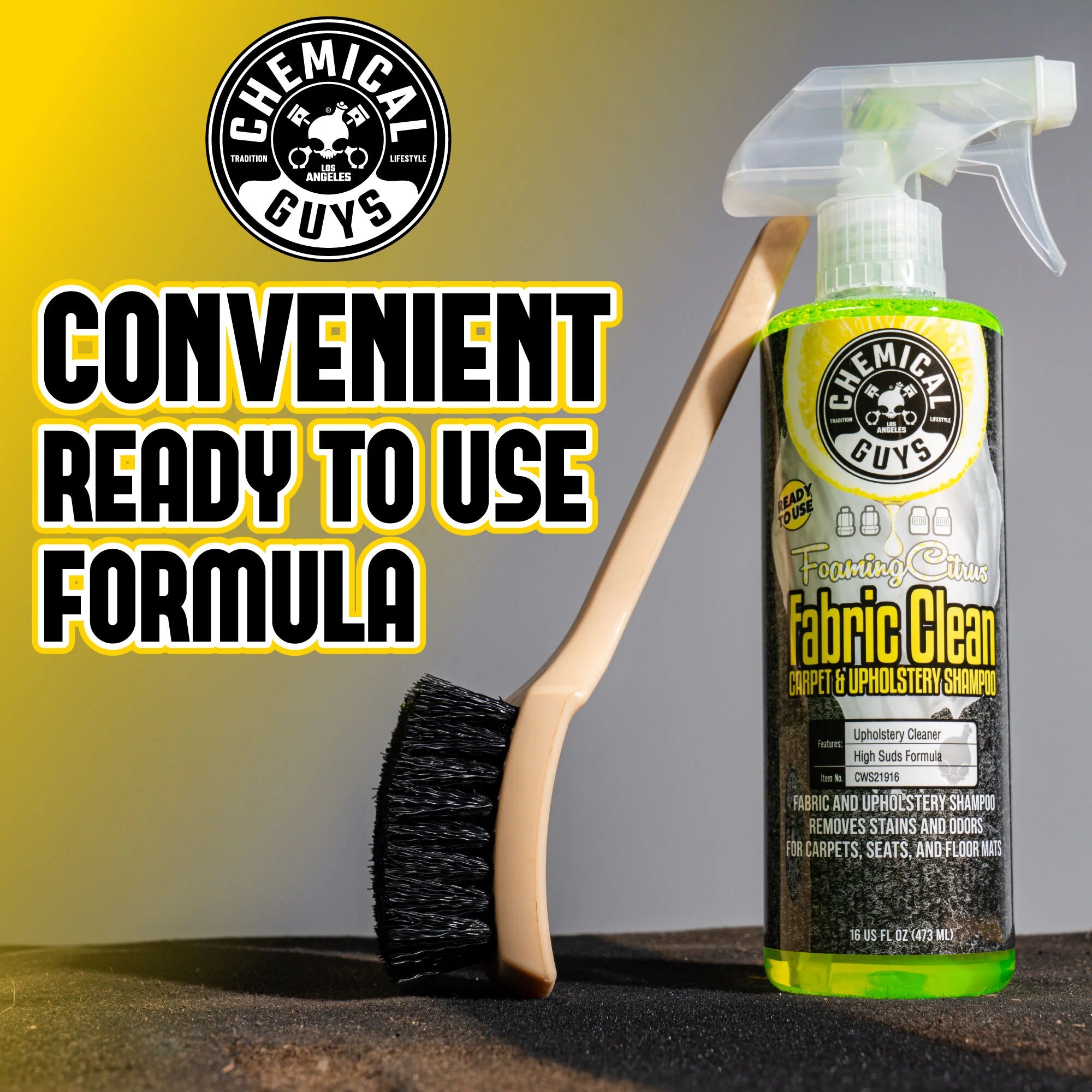 FoamingCitrusFabricCleanCarpet&UpholsteryShampoo - Image 9