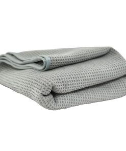 WaffleWeaveGrayMatterMicrofiberDryingTowel
