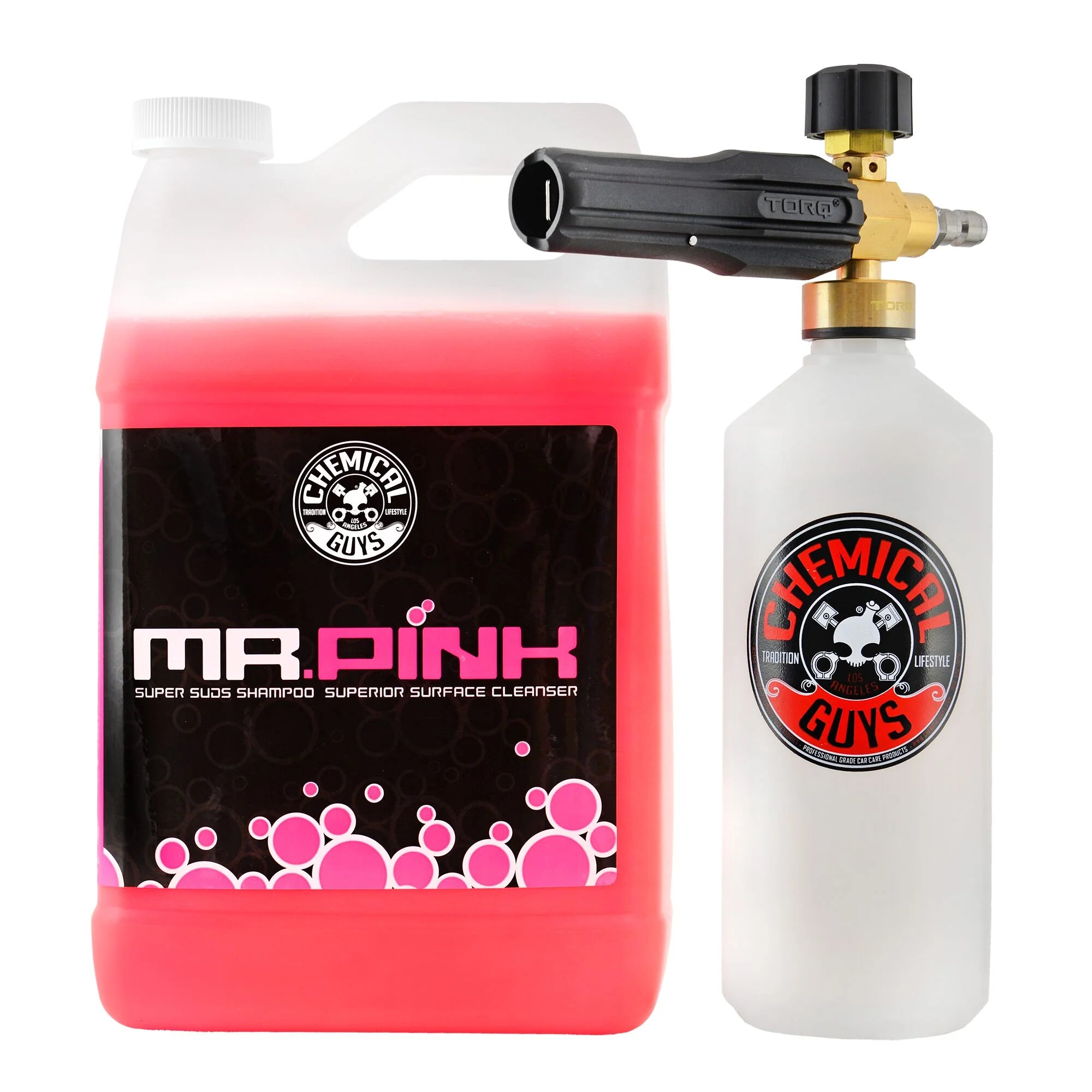 PowerSpraySnowFoamCannonw/MrPinkShampooBundle