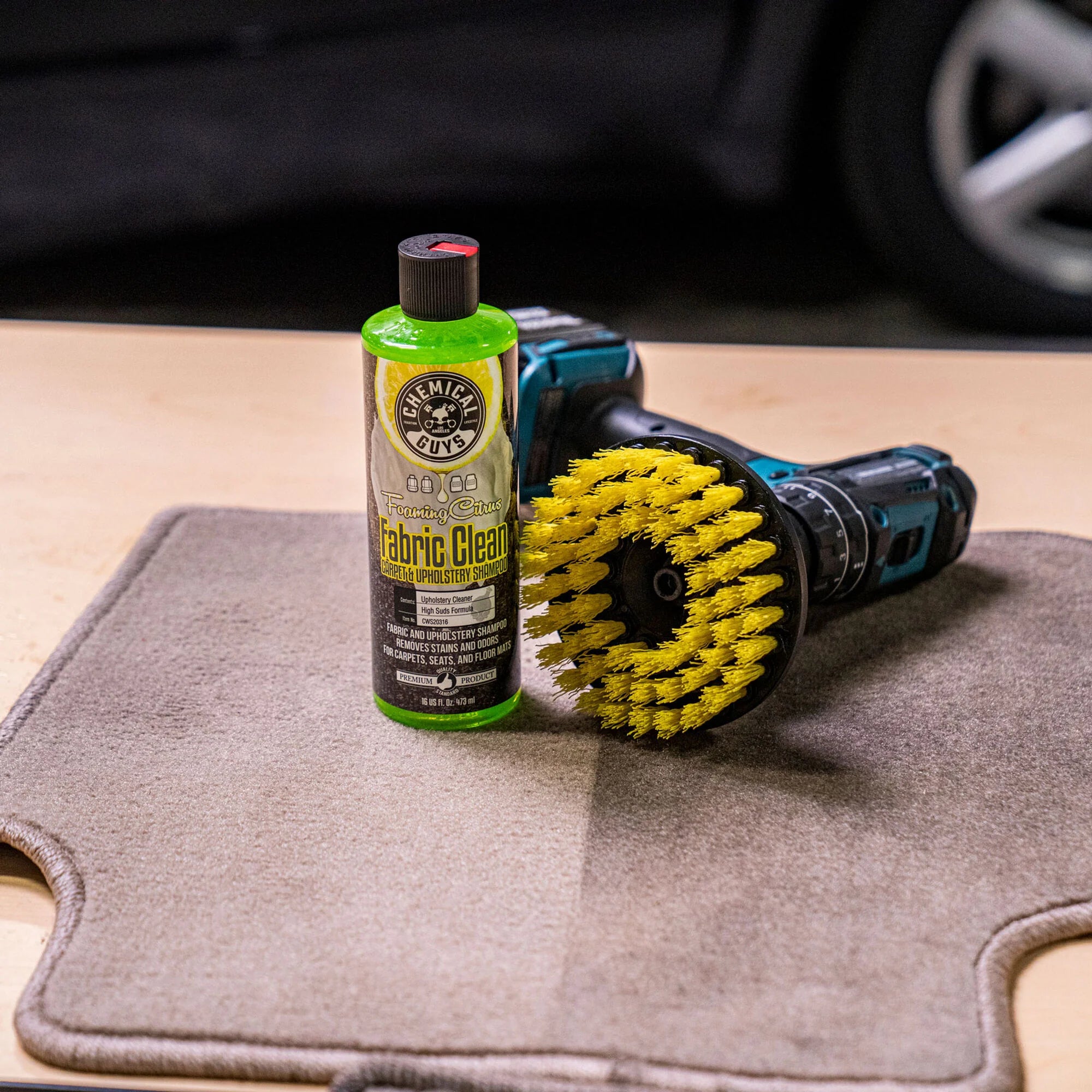 SpinnerCarpetDrillBrush,MediumDuty - Image 4
