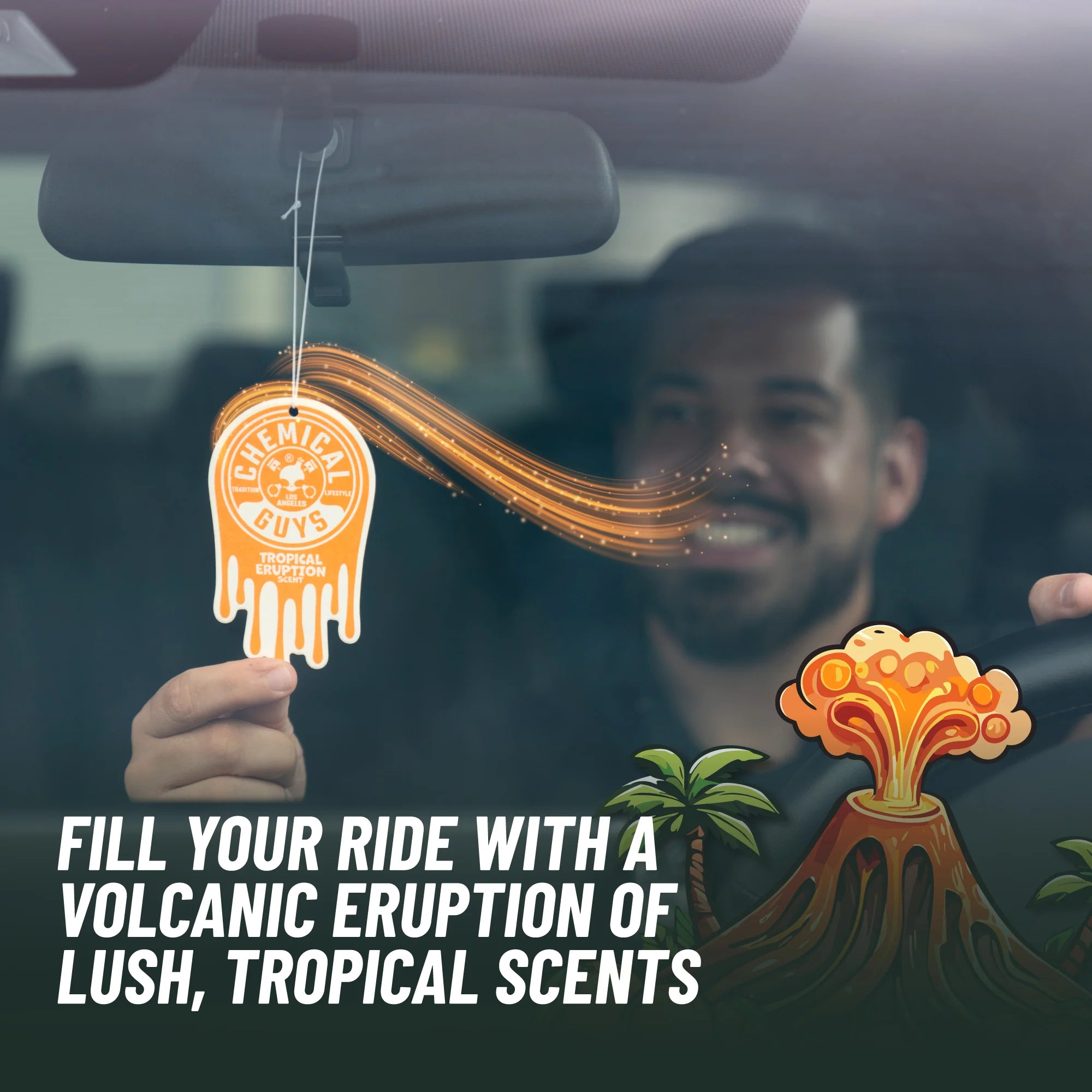 TropicalEruptionHangingAirFreshener - Image 2