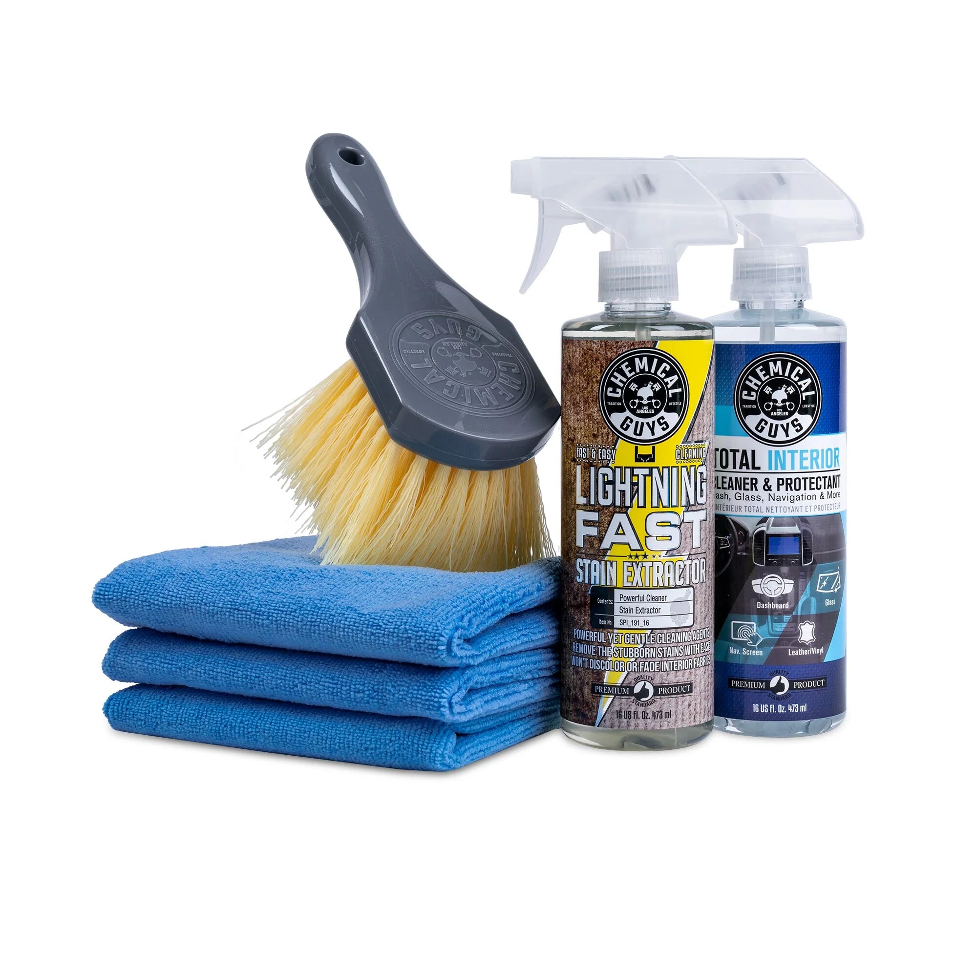 QuickCleanFabricInteriorDeluxeKit