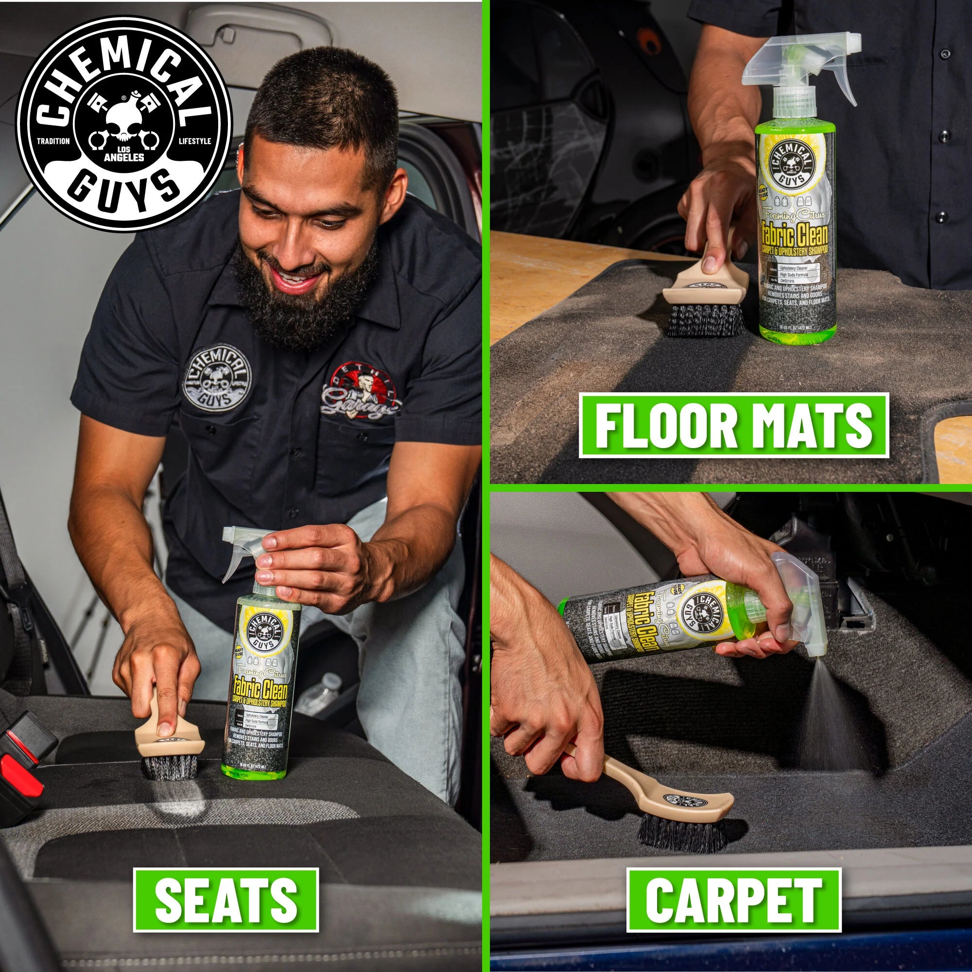 FoamingCitrusFabricCleanCarpet&UpholsteryShampoo - Image 3