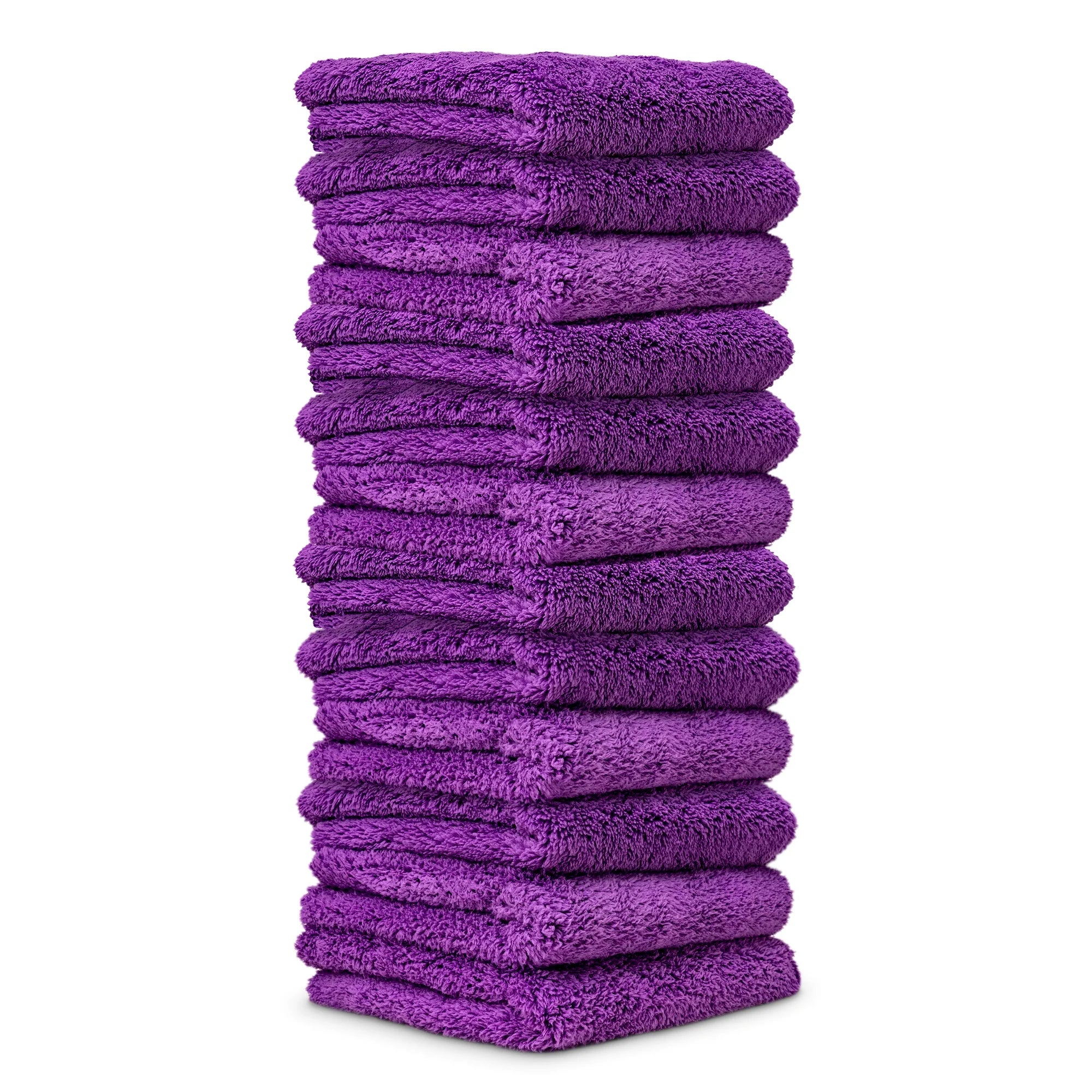 HappyEndingEdgelessMicrofiberTowels,16x1612-Pack
