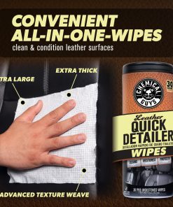 Alternative view of LeatherQuickDetailerCanisterWipes