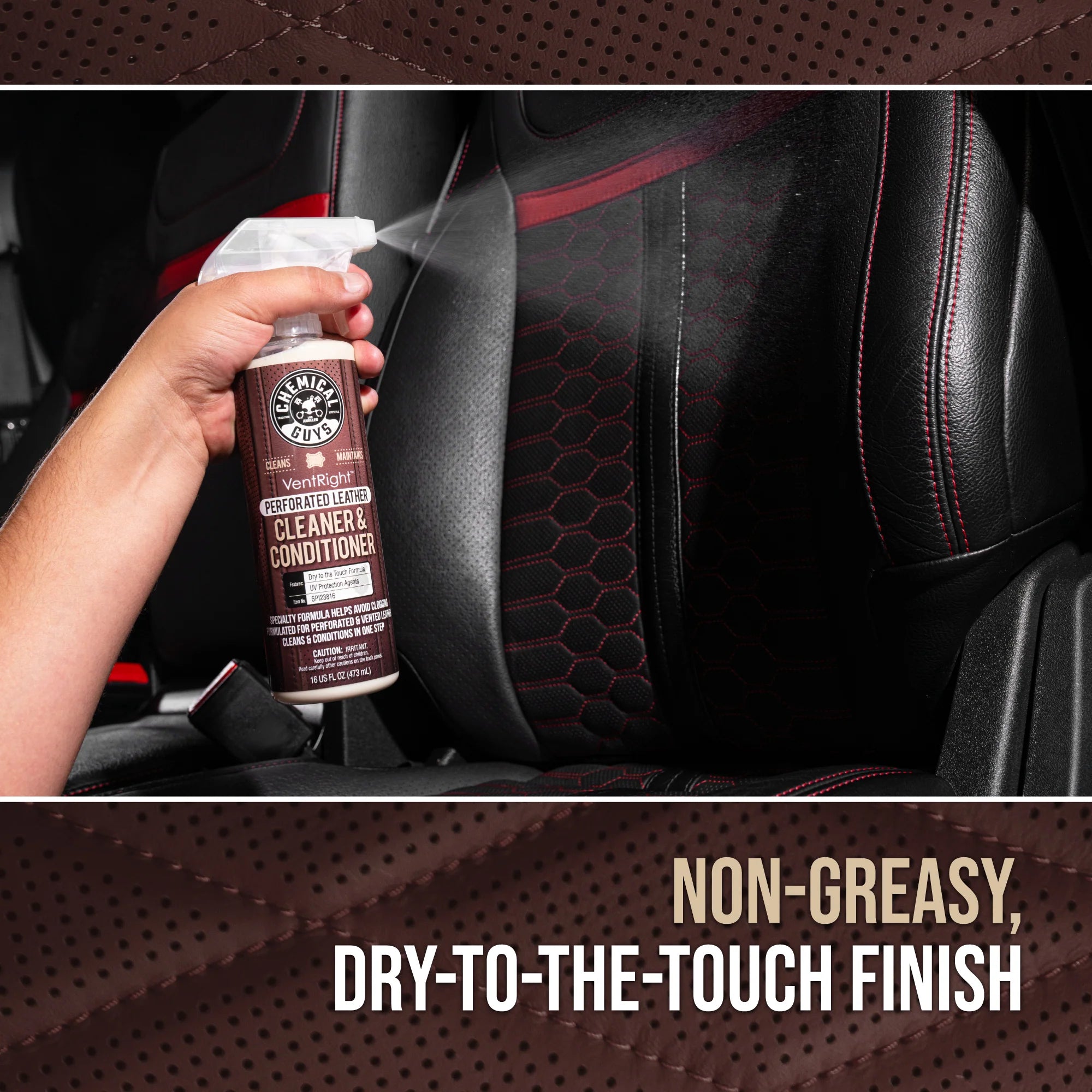 VentRightPerforatedLeatherCleaner - Image 3