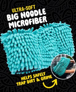 Alternative view of BigNoodleGrip&GlideTwoHandedWashMitt