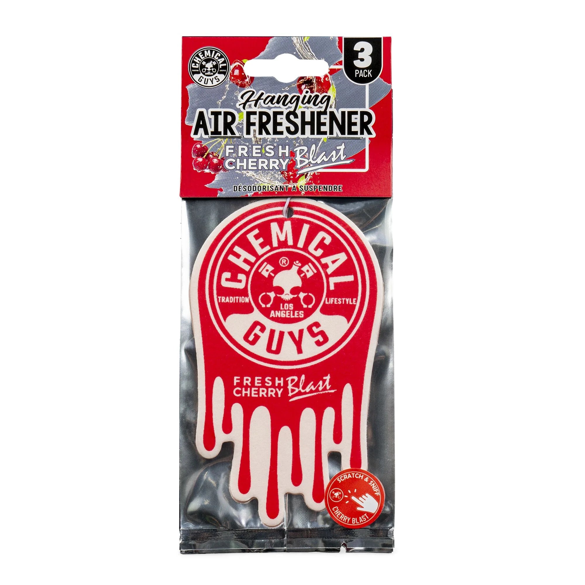 FreshCherryBlastHangingAirFreshener3-Pack