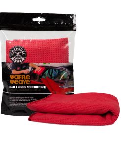 WaffleWeaveGlassandWindowMicrofiberTowel