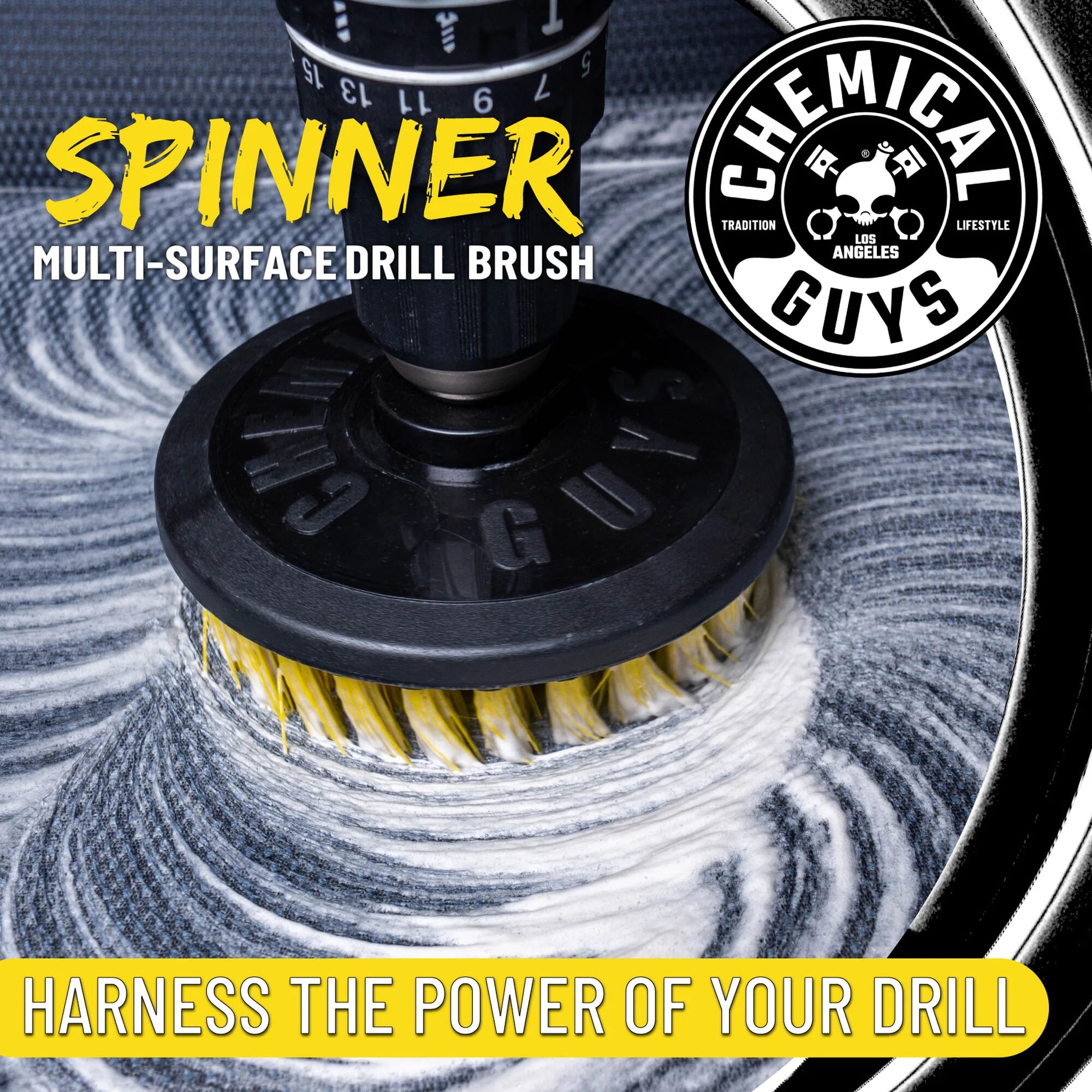SpinnerCarpetDrillBrush,MediumDuty - Image 6